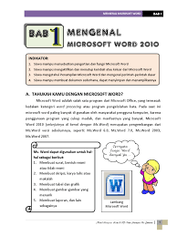 Office 2010 menandai debut versi online yang gratis word, excel, powerpoint, dan onenote yang bekerja di web browser. Mengenal Ms Word 20101 Pdf
