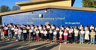 Celebrating Students: Ione Elementary School Students of the Month