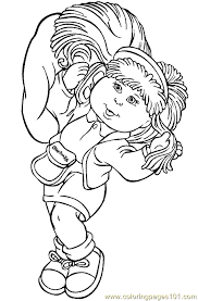 Download this running horse printable to entertain your child. Cabbage Patch Kids Coloring Page 05 Coloring Page For Kids Free Cabbage Patch Printable Coloring Pages Online For Kids Coloringpages101 Com Coloring Pages For Kids