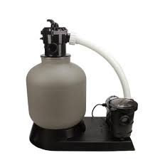 Pool Central 24 In Top Mount Above Ground Pool And Spa Sand Filter System With 1 5 Hp Pump Above Ground Swimming Pools Swimming Pools Above Ground Pool Pumps