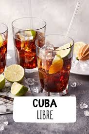 Cuba Libre Rezept Rezept Cuba Libre Rezept Coctail Rezepte Rezepte