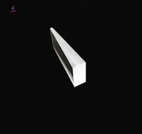 Prisme à cale triangulaire en verre bk7, haute qualité, prisme à angle droit