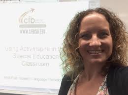 I love professional development days where we can share what we know and  do- with others! Today I taught a training for special education teachers  and fellow speechies for how to use