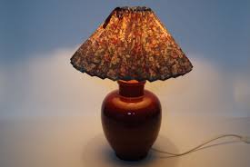 Burgundy Red Ceramic Table Lamp With Fabric Pleated Lamp Shade Pleated Lamp Shades Ceramic Lamp Table Lamp