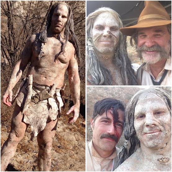Brandon Molale on X: "One the set: '04 Bone Tomahawk with Kurt Russell  &amp; Matthew Fox #BoneTomahawk #horror #western #movie #brandonmolale" / X