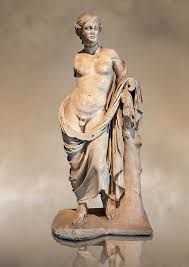 Greek Marble Statue Of Hermaphroditius Hermaphrodites A Mythical Being That Has Both Male Female Characteristics From Pergam Statue Archaeology Greek Art