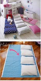 Matelas De Sol Fait Maison Coussins Projets De Couture Creation Maison Idees Pour La Maison