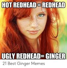 Headredhead Hot Red Ugly Redhead Ginger 21 Best Ginger Memes Meme On Me Me