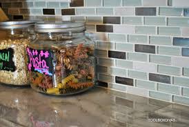 This project is tedious, but it turns out looking so fabulous! How To Install A Kitchen Tile Backsplash The Easy Way Toolbox Divas