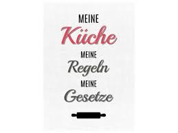 Hier bereiten sie ihre mahlzeiten zu oder sitzen mit ihren liebsten beisammen und erzählen von ihrem tag. Leinwand Keilrahmen Meine Kuche Meine Regeln Meine Gesetze Kitchen De 24 99