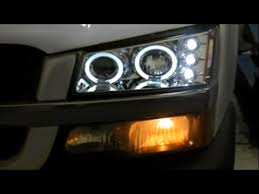 Hyundai i20 old projector headlamps with audi tubes launched by two brothers.if u want then call us on 09711510017 , 09711410017, 09811690017. Spec D Dual Halo Projector Headlights Leds Chevy Silverado 2003 2006 Youtube