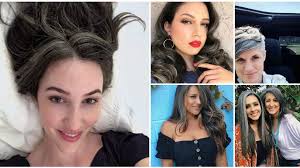 See more ideas about toddler hair, hair styles, hair. Some Young Women Are Proudly Flaunting Gray Hair