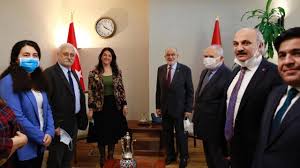 Saadet partisi'nde mustafa kamalak genel başkanlığa seçildi. Hdp Den Saadet Partisi Ne Ziyaret Dunya Gazetesi