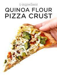 Quinoa Flour Pizza Crust Recipe Gluten Free Vegan Simply Quinoa Recipe Healthy Homemade Recipes Vegan Pizza Toppings Simply Quinoa