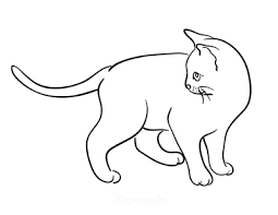 More images for coloring pages for girls cute cat » 61 Cat Coloring Pages For Kids Adults Free Printables