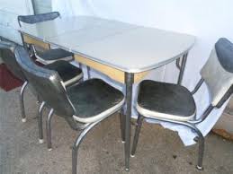 retro kitchen table and chair set