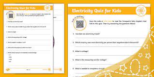 4 popeye has four nephews: Electricity Quiz For Kids