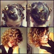 How To Curl Your Hair Without Heat No Heat Curls Styles And Tutorials How To Curl Short Hair Curl Hair Overnight Overnight Hairstyles