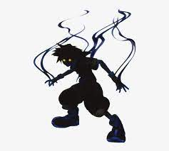 Download Heartless Drawing Sora Half Kingdom Hearts 2 Anti Form Transparent Png 500x661 Free Download On Nicepng