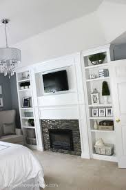 Master Bedroom Makeover Fireplace Built Ins Master Bedroom Makeover Bedroom Built Ins