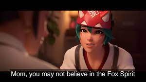 I'm confused.. since Kiriko's mother trained Genji and Hanzo, shouldn't she  know about the dragons and what not? If she does, why does she not believe  in the fox spirit? : rOverwatch