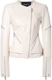 Kitx Biker Jacket Leather Jackets Women Denim Jacket Women White Leather Jacket