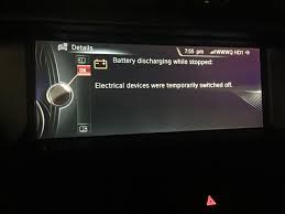 The dealer called me and told me they received it also. Battery Discharging Warning 2010 2011 Bmw 5 Series Forum F10