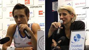 45 premières minutes où l'on pensait avoir tout vu. Celine Dumerc Et Cathy Melain Apres Basket Landes Hainaut 53 67 Open Lfb Youtube