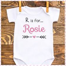 Baby boy gifts are so much fun to shop for, but you have two recipients you have to please. Is For Personalised Embroidered Baby Girls Vest Bodysuit New Baby Gift Unique Stitched Design Baby Shower Christening Gift Amazon Co Uk Handmade