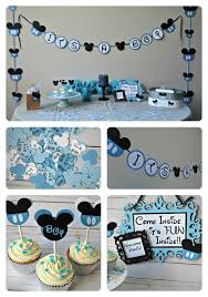 Mickey Mouse Baby Shower It S A Boy Party Package Etsy Babyshower Mickeymouse Partypackage Mickey Mouse Baby Shower Mickey Baby Showers Disney Baby Shower
