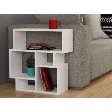 Side tables with storage for living room uk. Carry Side Table Decortie Bookcases White Modern Wooden Glass Side Table White Black Uk Occasional Table Lamp Side Table Wood White Side Tables Furniture
