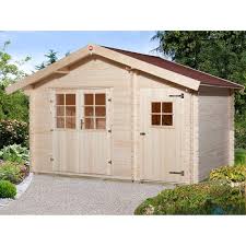 Weka Holz Gartenhaus Brixen Mit Satteldach Natur B X T 370 Cm X 200 Cm Kaufen Bei Obi
