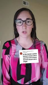 Replying to @gary.yunker What is the meaning of the Amish bonnets? Wha...