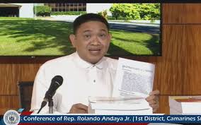 Andaya scolded by justice tang for comments on tv channel. Press House Of Representatives Of The Philippines