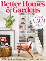 Transform your interior living space with a dining set, area rugs, and lighting or turn a blank space into a kids' playroom complete with fun and colorful details. Better Homes Gardens January 2019 Magazine