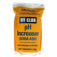Hy Clor 2 5kg Soft Pack Ph Increaser Soda Ash Soda How To Make Soft