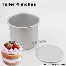 A chiffon cake is a very light cake made with vegetable oil, eggs, sugar, flour, baking powder, and flavorings.being made with vegetable oil, instead of a traditional solid fat such as butter or shortening, it is easier to beat air into the batter. Mini Taller 4 Inches Loose Bottom 10cm Height Thicken Round Aluminium Chiffon Cake Mould Bread Mold Tiramisu Cheese Cake Molding Cake Molds Aliexpress