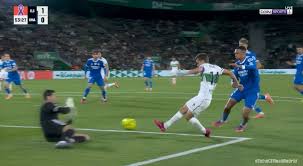 هدف التشي الاول في مرمي ريال مدريد بالدوري الاسباني
