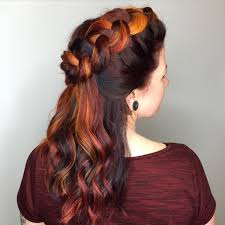 Image about beauty in black and yellow hair by die prinzessin. 25 Red And Black Ombre Highlights Hair Color Ideas June 2021