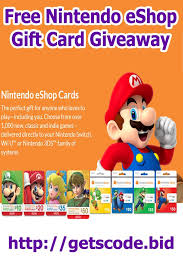 Nintendo Eshop Free Eshop Cards Free Nintendo Eshop Codes Nintendo Eshop Gift Card Free Eshop Codes