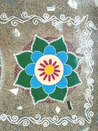 Oil Painting Rangoli Design Painting Rangoli Design Rangoli Designs Crafts