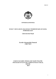 100%(3)100% found this document useful (3 votes). 18 Contoh Surat Balasan Dari Kantor Pajak
