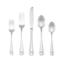 Both chrome and nickel will affect how rust resistant the steel is. Must Have Latitude Run Billie Claire Piece 18 10 Stainless Steel Flatware Set Service For 8 Letter Y Stainless Steel Size 3 H X 3 W X 9 D Wayfair From Latitude Run Accuweather Shop