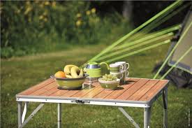 outwell calgary bamboo table bamboo table table inflatable furniture