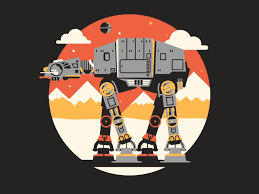 At At Animated Star Wars Art Star Wars Gif Star Wars