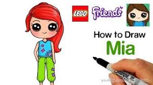 Podiuminfo brengt nieuws en informatie over concerten in nederland en belgië. How To Draw Lego Friends Mia Easy Youtube