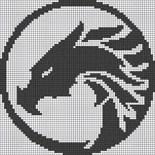Find & download free graphic resources for grid pixel. Easy Chinese Dragon Pixel Art Novocom Top