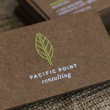 This cardstock is available in two different thicknesses each with it's own consistency and texture. Vibrant Dark Brown Kraft Business Cards With White And Green Neon Innovative Business Cards Kraft Business Cards Printing Business Cards