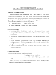 Tak ada dalam waktu tambahan. Peraturan Lomba Futsal