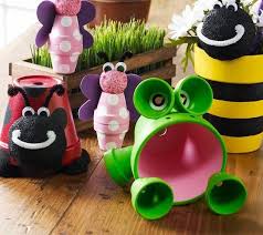 Gartendeko Selber Machen 50 Lustige Ideen Selbstgemachte Tongefasse Gartendeko Selber Machen Kinderbasteleien